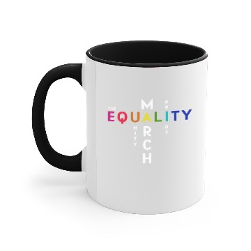 Discover The Pride Equality March Washington DC June 11 Accent Mugs