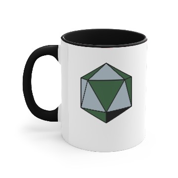 Discover platonic solid Accent Mugs
