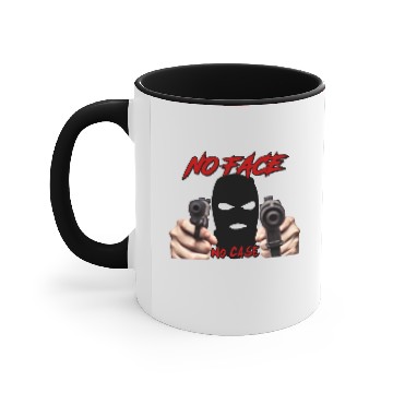 Discover No Face No Case Accent Mugs