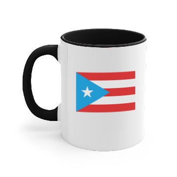 Discover Flag Puerto Rico Accent Mugs