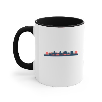 Discover Madison, Wisconsin Accent Mugs
