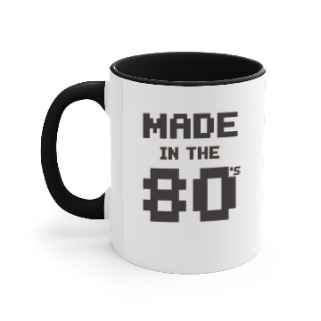 Discover Gamer - Made in the 80s Accent Mugs