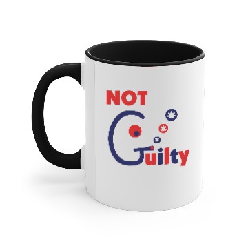 Discover Not Guilty Accent Mugs