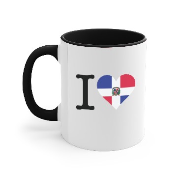 Discover I Love The Dominican Republic Accent Mugs