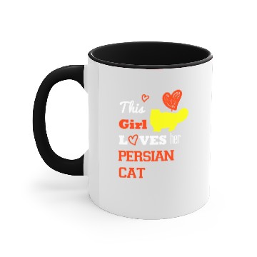 Discover Persian cat Accent Mugs