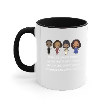 Discover Lead like Harriet Tubman Accent Mugs