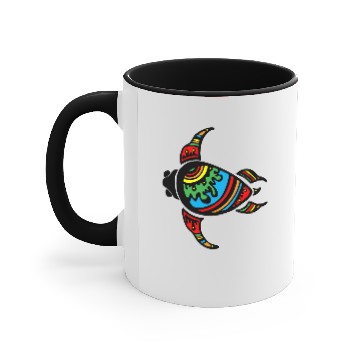 Discover sea turtle tortoise schildkroete124 Accent Mugs