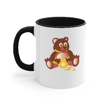Discover wild bear polar teddy bears brown grizzly panda ba Accent Mugs