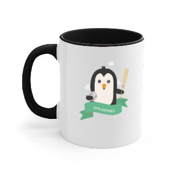 Discover Baseball Penguin from SAN ANTONIO Accent Mugs
