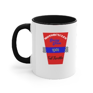 Discover Racing Team Accent Mugs
