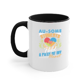 Discover Autism Teacher Accent Mugs