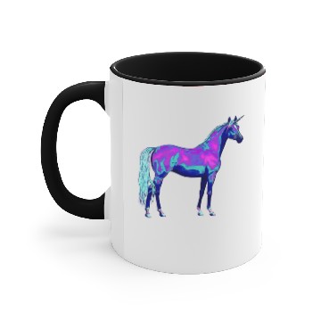 Discover Lonely Unicorn Accent Mugs