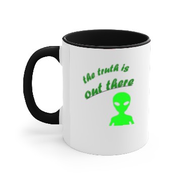 Discover the truth is out there Accent Mugs