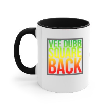 Discover VEE DUB SQUAREBACK LOVERS Accent Mugs