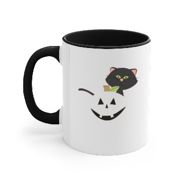 Discover Halloween Jack-O'-Lantern Accent Mugs with Boo