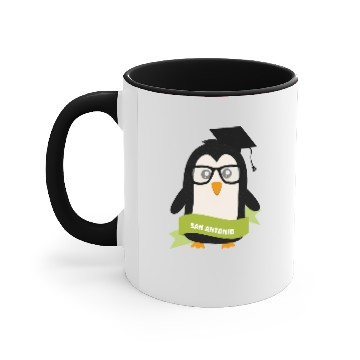 Discover Penguin nerd from San Antonio Gift Accent Mugs