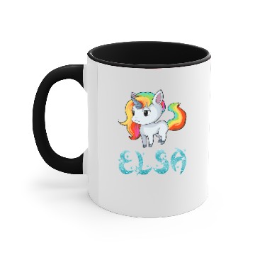 Discover Elsa Unicorn Accent Mugs