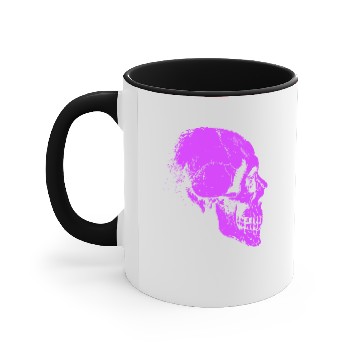 Discover Girly Skeleton Head Accent Mugs