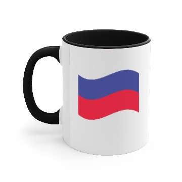 Discover flag haiti alternative Accent Mugs
