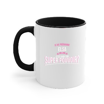 Discover Elsa super power gift Accent Mugs