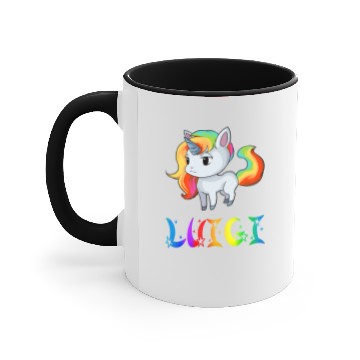 Discover Luigi Unicorn Accent Mugs