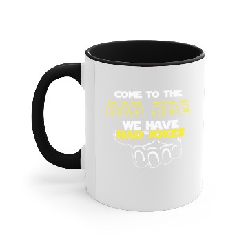 Discover Come To The Dad Side We Have Bad Jokes Gift Accent Mugs