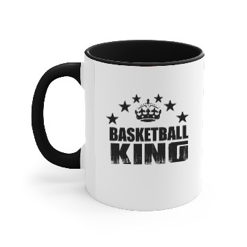 Discover GIFT - BASKETBALL KING BLACK Accent Mugs