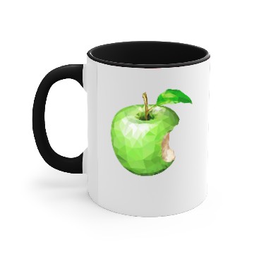 Discover delicious apple Accent Mugs