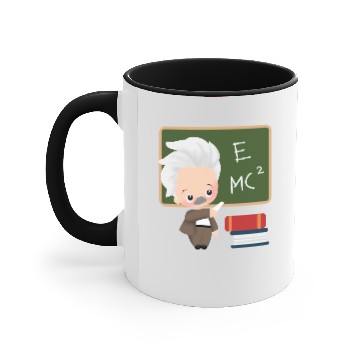 Discover albert einstein school physiker physician Accent Mugs