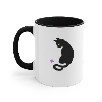 Discover mushroom and cat / fungi / animal / mushroom Accent Mugs