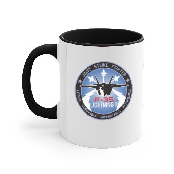 Discover F-35 Lightning II Accent Mugs