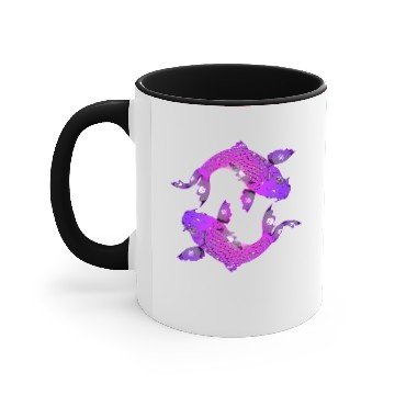 Discover Purple Koi Fish Accent Mugs