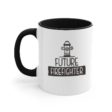 Discover Future Firefighter Accent Mugs