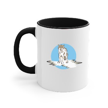 Discover Wolf Accent Mugs