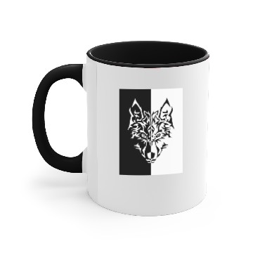 Discover Lone Wolf Accent Mugs