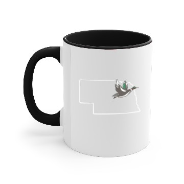Discover Duck Hunting Nebraska Teal Hunting Waterfowl Accent Mugs