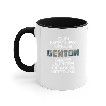 Discover Solar System Planet Earth Denton Gift Accent Mugs