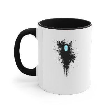 Discover no face Accent Mugs
