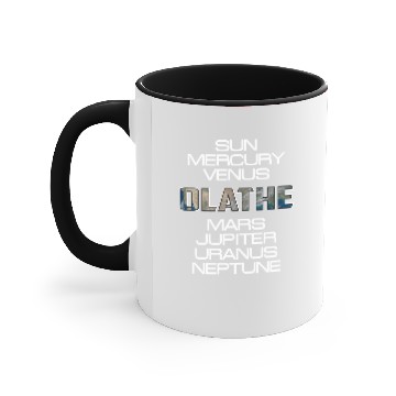 Discover Solar System Planet Earth Olathe Gift Accent Mugs
