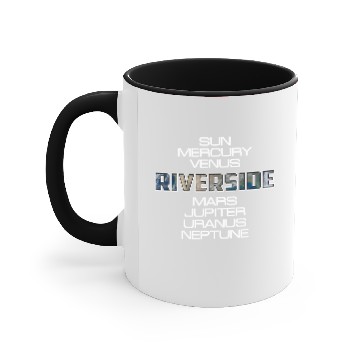 Discover Solar System Planet Earth Riverside Gift Accent Mugs