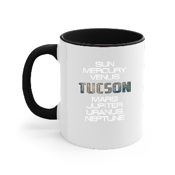 Discover Solar System Planet Earth Tucson Gift Accent Mugs