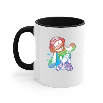 Discover Splatoon girl Accent Mugs