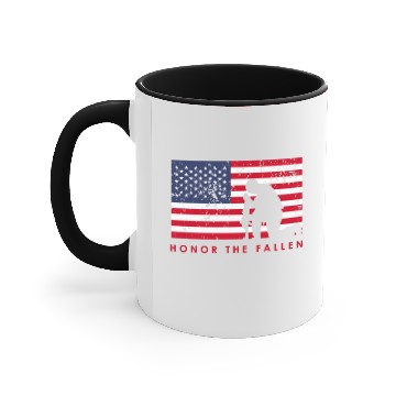 Discover Honor The Fallen Accent Mugs