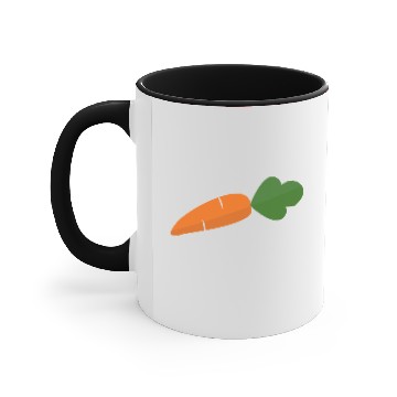 Discover carrot Accent Mugs