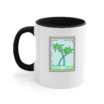 Discover Seaside Florida Palm Trees Souvenir Hawaiians Accent Mugs
