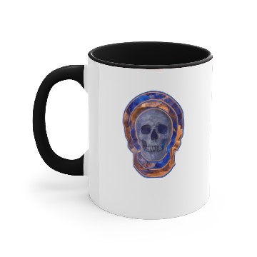 Discover Psychedelic skull BP Accent Mugs