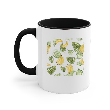 Discover Banana Accent Mugs