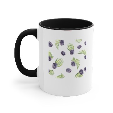 Discover Blackberry Fruit Accent Mugs