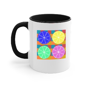 Discover citron / Lemon / Popart Accent Mugs