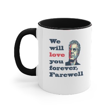 Discover Anthony Bourdain -FareWell- Accent Mugs